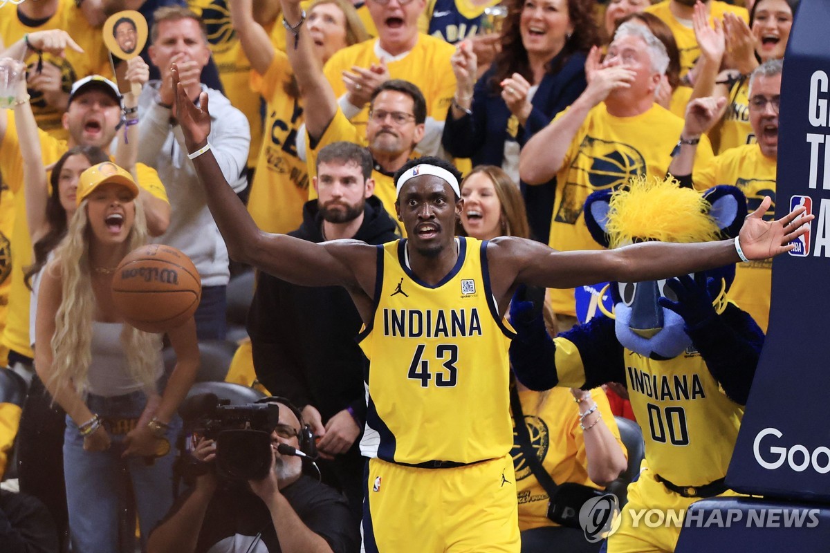 인디애나, 25년 만에 NBA 챔프전행…오클라호마시티와 최후 일전 | 연합뉴스