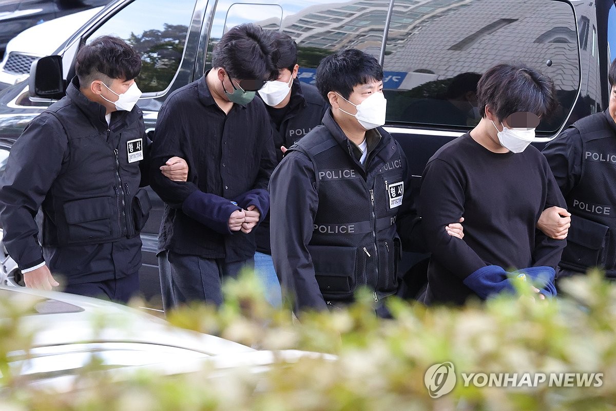 캄보디아 송환' 나머지 피의자 10명 구속…"도망 염려"(종합) | 연합뉴스