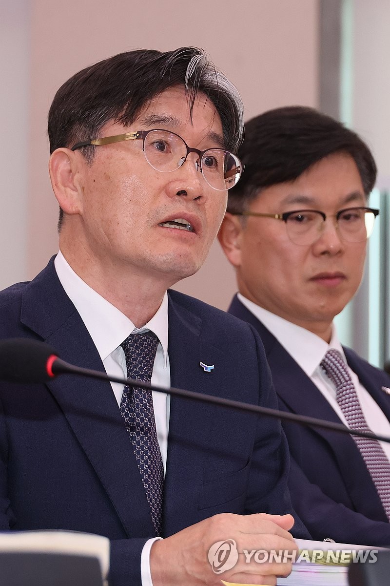 질의에 답변하는 오동운 공수처장 | 연합뉴스