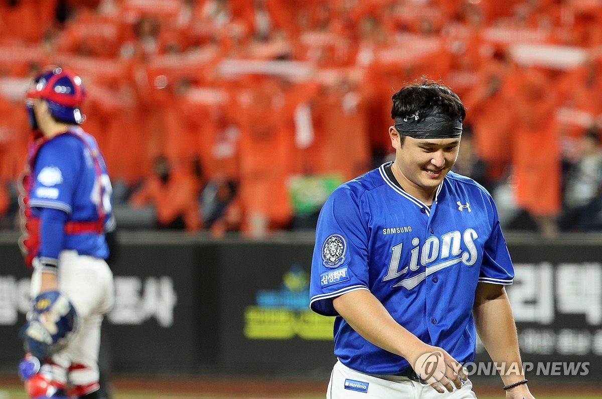 마운드 내려가는 최원태 | 연합뉴스