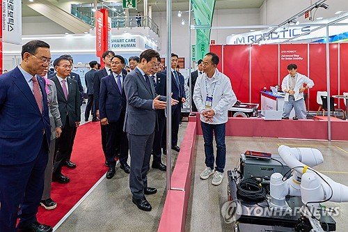 이재명 대통령, 미래혁신기술박람회 방문 | 연합뉴스